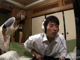 Nami Horikawa's Curvy Body Ripped by Hardcore Sex After Porn Viewing